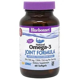 Омега-3 Формула для суглобів Bluebonnet Nutrition Joint Formula 60 желатинових капсул