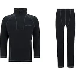 Комплект термобілизни Viverra Soft Warm ZIP Black L (1102-РБ-2230153)