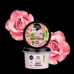 Пілінг для тіла Зміцнюючий Троянда Organic Shop 250 мл