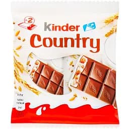 Шоколад Kinder Country зі злаками 47 г (895488)