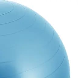 М'яч для фітнесу (фітбол) Springos 55 см Anti-Burst FB0006 Sky Blue - мініатюра 5
