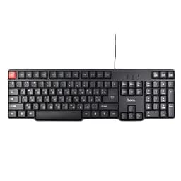 Клавіатура та миша Hoco GM16 USB кабель 1.5 м чорна (ЦУ-00035244_281)