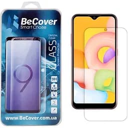 Защитное стекло BeCover для Samsung Galaxy A01 SM-A015 Crystal Clear Glass (704667)