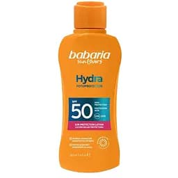Лосьйон сонцезахисний Babaria Aloe Hydra Sun Protection для тіла зволожуючий SPF 50, 100 мл