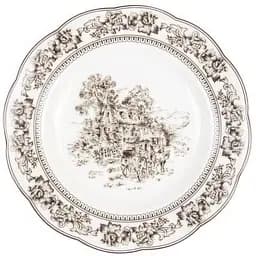 Тарілка Modern Style Вінтаж 22 см бежева (823-056)