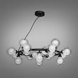 Люстра в стилі Loft бульбашки LQ7061/20BK