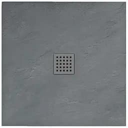 Душевой поддон Rea grey Rock 90x90 REA-K4585 Серый