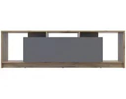 Стінка у вітальню Doros U1 Тахо Графіт ДСП 160х38х48 см (41516012)