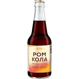 Уцінка. Напій слабоалкогольний Оболонь Ром Кола 8% 0.33 л (530)  - мініатюра 1