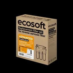 Покращений комплект картриджів Ecosoft 1-2-3 для фільтрів зворотного осмосу з функцією економії води (CHV3ECOAGR) - мініатюра 3