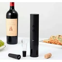 Набір для вина Huo Hou Electric Wine Opener Set (HU0240) чорний - мініатюра 5