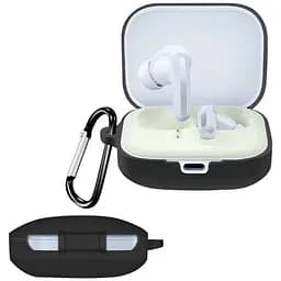 Чехол-накладка DK для Xiaomi Redmi Buds 6S | Silicone Candy Friendly с карабином (017206) (black)