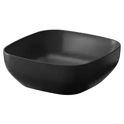 Умывальник на столешницу Cersanit Larga квадратный 38х38 см Антрацит матовый K677-012 30412