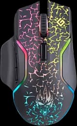 Мишка бездротова Defender Oneshot GM-067 RGB Black (52067)