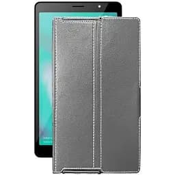 Чохол StatusCASE з екошкіри для планшету Tecno Tab P704a 4G Сірий