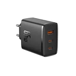 Сетевое зарядное устройство для Baseus Cube Pro Fast Charger 2C+U 65W черный P10152301113-00