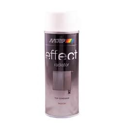 Эмаль аэрозольная Motip Deco Effect для бытовых радиаторов, матовая, белый, 400 мл