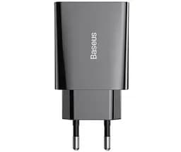 Мережевий зарядний пристрій Baseus Speed Mini PD Charger 20W (CCFS-SN01) Black [67419] - мініатюра 6