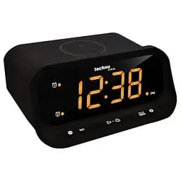 Годинник настільний Technoline WT477 Wireless Mobile Charging Black (WT477) - мініатюра 3
