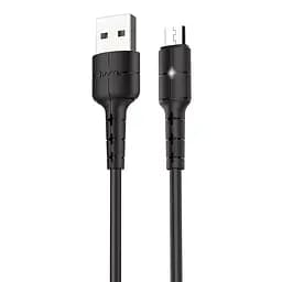 Кабель Micro USB Hoco Star X30 чорний