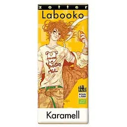 Шоколад молочний Zotter Labooko Caramel органічний 70 г (2 шт. по 35 г)