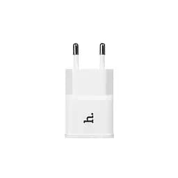 Мережевий зарядний пристрій 2USB Hoco UH202 Smart 2.1A White