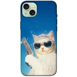 Чохол Demsky Diamond kitty для Apple iPhone 15 Plus (6.7)