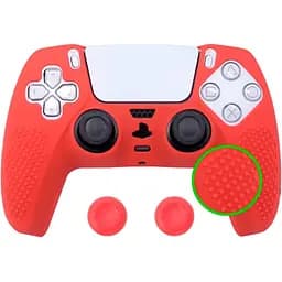 Чохол на геймпад Silicone Case для Sony DualSense Red [101877] - мініатюра 4