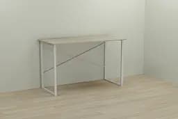 Комп'ютерний стіл Ferrum-decor Дейв 75x100x60 білий ДСП Дуб Сонома 16мм (FRD-102137) - мініатюра 3