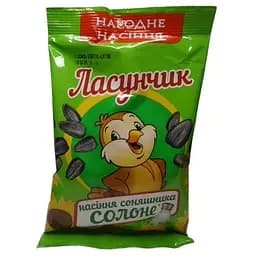 Семена подсолнечника Ласунчик жареные соленые 95 г