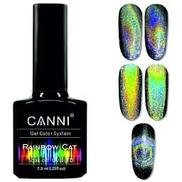 Гель-лак Canni Rainbow cat 7.3 мл голографічний