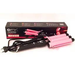 Потрійна плойка для волосся Gemei GM 1956