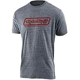 Футболка TLD Go Faster SS Tee Grey L Troy Lee Designs (1106-701561004)