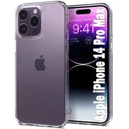 Силіконовий чохол BeCover для Apple iPhone 14 Pro Max Transparancy (708017) - мініатюра 3