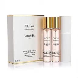 Chanel Coco Mademoiselle 20 мл * 3 шт туалетна вода
