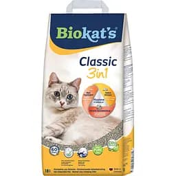 Наповнювач бентонітовий Biokat's Classic 3 в 1, 18 л (G-613789) - мініатюра 2