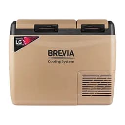 Холодильник автомобильный Brevia 39л (компрессор LG) двухкамерный 23405