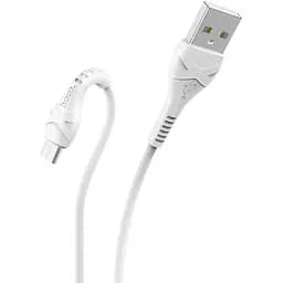 Кабель Hoco X37 Cool power charging data cable for Micro Белый