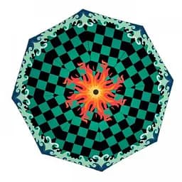 Декоративна Парасоля Клинок розсікаючий демонів Demon Slayer CH DS U 01