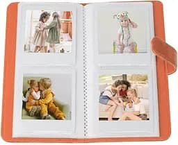 Подарунковий набір камера Fujifilm Instax Square SQ1, Фотопапір 40 шт, Чохол, Фотоальбом 80 фото Помаранчевий - мініатюра 8