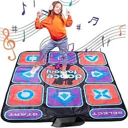 Танцевальный коврик X-TREME Dance PAD Platinum для PC (4 оранжевых, 4 фиолетовых стрелки) коврик для танцев