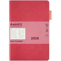 Щоденник Axent Partner Soft Muse 2026 рожевий 145 x 210 мм (8827-26-1-A)