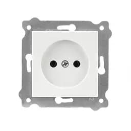 Механизм розетки EXEN врезной белый