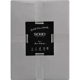 Комплект постільної білизни Soho Duet євро Ivory/Grey (Євро Duet 200*230 Ivory/Grey) - мініатюра 3