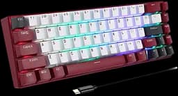 Клавіатура бездротова Motospeed BK67 Longhua Red RGB Red (mtbk67rmr)