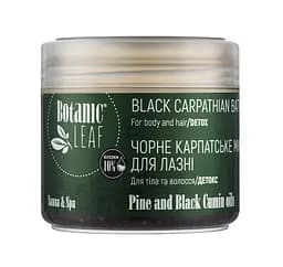 Мило чорне карпатське для лазні Botanic Leaf 300 мл