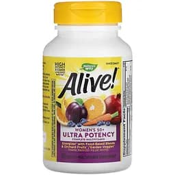 Вітамінно-мінеральний комплекс для жінок Nature's Way Alive! Women's 50+ Ultra Potency Complete Multivitamin 60 таблеток