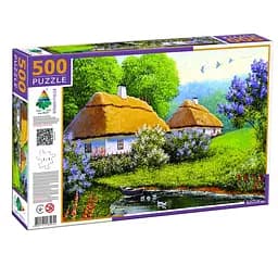 Пазл класичний Традиційне українське село 84955, 500 елементів