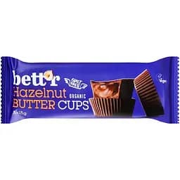 Цукерки Bett'r праліне з фундуковою начинкою 39 г