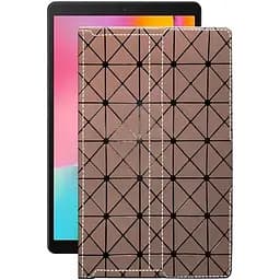 Чохол StatusCASE з екошкіри для планшету Samsung Galaxy Tab A 10.1 2019 (T510, T515) Коричневий ромб